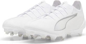Puma Unisex ULTRA 5 ULTIMATE FG Football Boots - White - Size UK 10.5