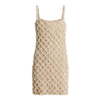 Balmain Mujer, Vestidos, Beige, Talla: M