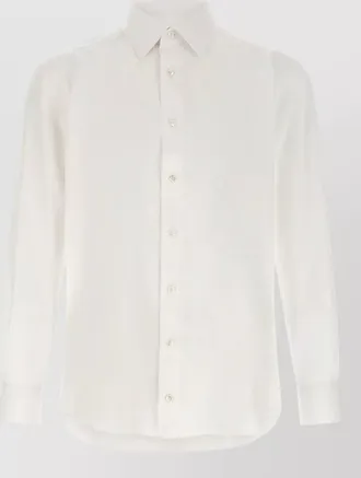 Brioni cotton long-sleeve shirt