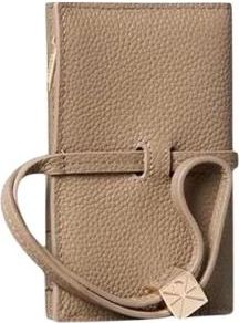 Calvin Klein Portafoglio in pelle martellata Lv04F1130G - - Bags - Donna - Beige - ONE SIZE