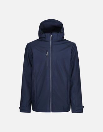 Regatta Mens Regatta Mens Erasmus 4 In 1 Soft Shell Jacket - Navy - Size: 46/Regular