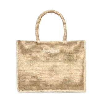 MC2 Saint Barth Tote Bags, female, Beige, Size: ONE SIZE Vanity Tote Bag