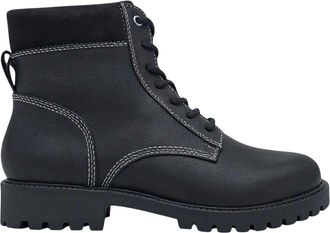 Firetrap Rascart-leren herenlaarzen (Zwart)