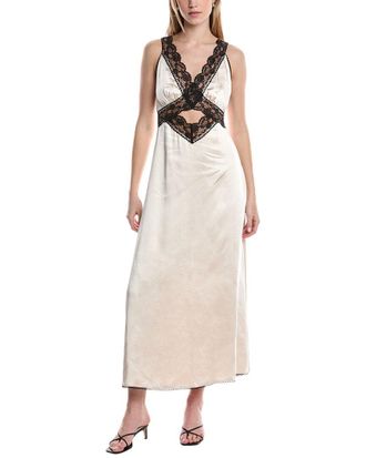 Seraphina Halter Lace Midi Dress