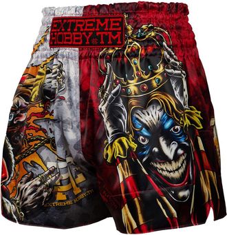 OEM Pantalones Cortos De Muay Thai Para Hombre Killer Cards 2 2xl Rojo