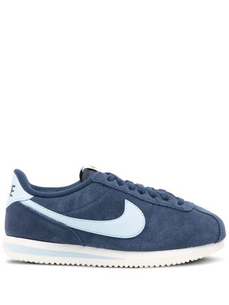 Nike Cortez swoosh leather sneakers - Blue