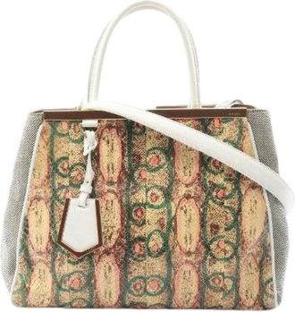 Fendi Pre-owned Handbags, female, Multicolor, Size: ONE SIZE Pre-owned 2Jours 2way Handbag