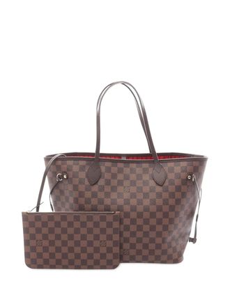 Louis Vuitton 2021-2025 Damier Ebene Neverfull MM tote bag - Brown