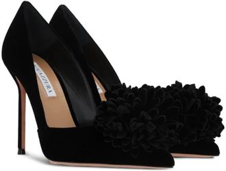 Aquazzura Hohe Schuhe - With Heel Black - Gr. 37 (EU) - in Schwarz - f&uuml;r Damen