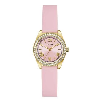 Guess Timeless Watch - Dames - Accessoires - Geel - Maat: ONE Size