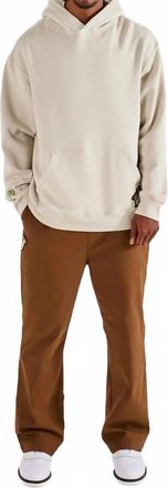 Malbon Golf Fesque Foraging Hoodie In Ivory