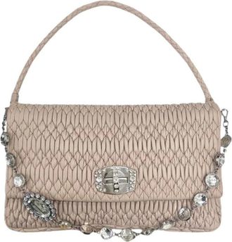 Miu Miu Pre-owned Matelasse Shoulder Bag - - Pre-owned - Donna - Rosa - ONE SIZE