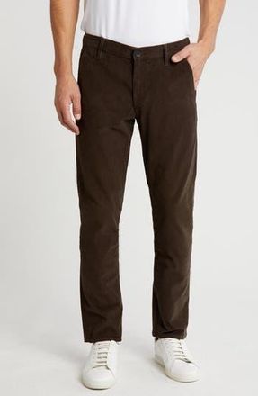 AG - Adriano Goldschmied Marshall Slim Fit Corduroy Pants in Sylvan Molasses at Nordstrom Rack, Size 28
