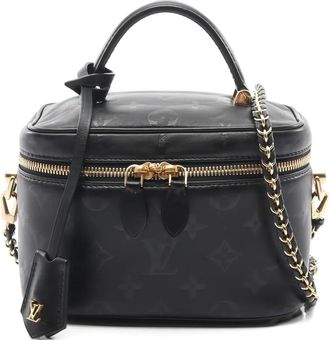Louis Vuitton Borsa tote in pelle con monogramma 2020 - Nero