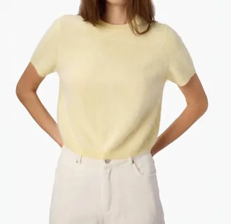 Cami NYC Eugeney Cashmere Top In Custard