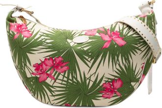 Celine Pre-owned Celine Floral Printed Canvas Crossbody Ladies QDFC0KNZXT44X9LR