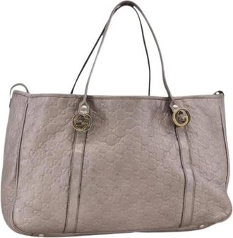 Gucci Pre-owned Tote Bags, female, Pink, Size: ONE SIZE Pre-owned Tote Bag