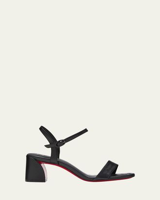Christian Louboutin 55mm Miss Jane Ankle-Strap Sandals