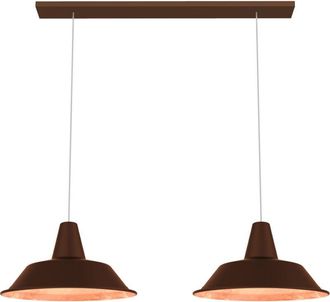 Lumicom Duna L&aacute;mpara De Techo Lineal Corten Hoja