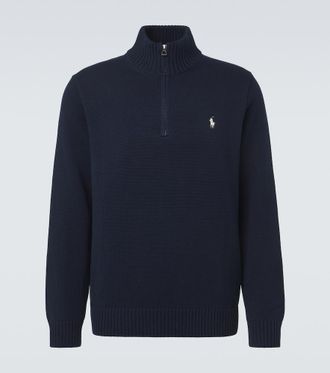 Polo Ralph Lauren Cotton half-zip sweater