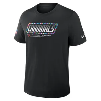 Nike Arizona Cardinals Crucial Catch Sideline Nike Mens Dri-FIT NFL T-Shirt in Black | 034J00AZU1-F9R