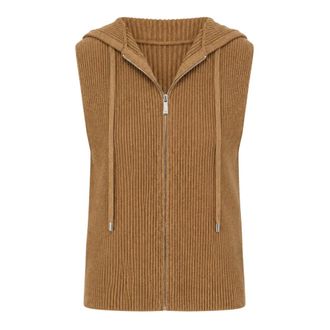 Max Mara Dames, Jassen, Bruin, Maat: XS Wol