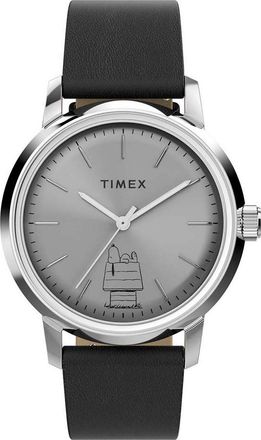 Timex TW2Y10000 Mens Peanuts Marlin Watch - Silver - One Size