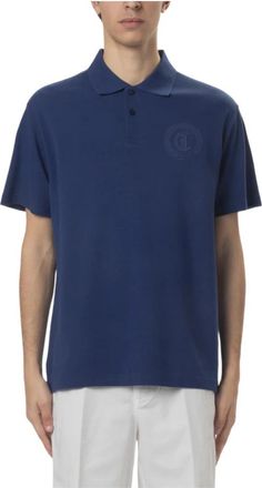 Just Cavalli T-shirts en Polos - Heren - Polos - Blauw - S - Tops