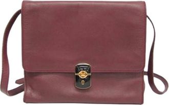 Balenciaga Pre-owned Cross Body Bags, female, Red, Size: ONE SIZE Pre-owned 293862 Shoulder Bag