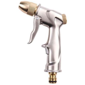 OEM Pistola De Riego Met&aacute;lica, Perilla De Control De Flujo F&aacute;cil, Pulverizador De Jard&iacute;n Profesional De Alta Presi&oacute;n, Potente Para Lavado De Autos Y Riego