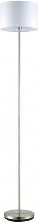 Fabrilamp Pie de salón Aldebarán E27 níquel blanco