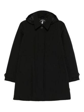 Save The Duck Gab hooded coat - women - Recycled Polyester - 0 - Black