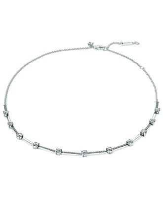 Pandora Timeless Silver Cz Necklace