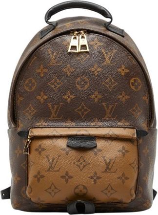Louis Vuitton Brown Monogram Reverse Monogram Reverse Backpack (Pre-Owned)