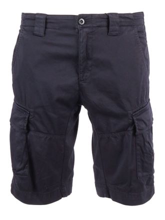 C.P. Company Blue Structured Multiple Pocket Cargo Shorts
