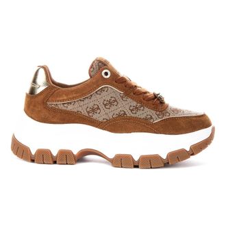 Guess Berrett 4G Peony Running Shoes - female - Guess - Sneakers - Brown - 4 UK - Shoes