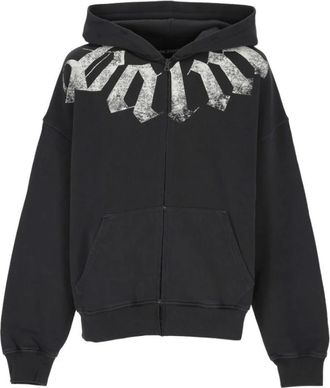 Palm Angels Hoodies & sweatvesten, Heren, Zwart, 2Xl, Katoen, Pambe 002F L001 1003 Sweatshirt