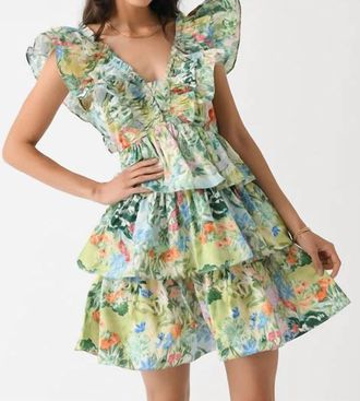 Hunter Bell Pamela Dress In Garden Party