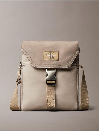 Calvin Klein Jeans Calvin Klein Mens Workwear Flap Reporter Bag - Brown - OS