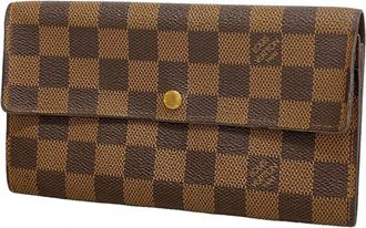 Louis Vuitton Ebene Long Wallet (Bi-Fold) (Pre-Owned)