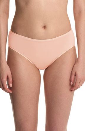 Natori Bliss Bare Cotton Hipster Briefs in Seashell at Nordstrom, Size X-Large