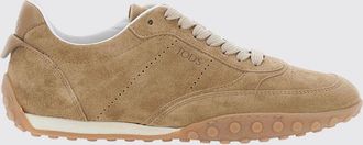 Tod's Sneakers basse in pelle di vitello scamosciata con suola a gommini