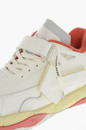 Off-white Sneakers Basse PUZZLE In Pelle e Cotone Off-White