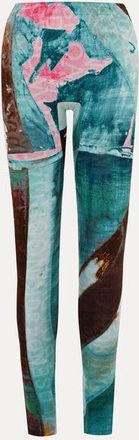 Vivienne Westwood Worlds End Leggings Print Fluid Jersey XS Unisex