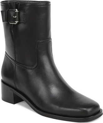 Vince London Leather Bootie in Black at Nordstrom, Size 8.5