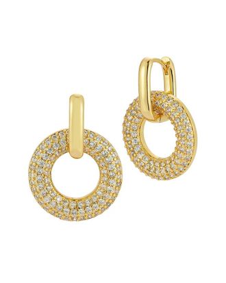 Glaze Jewelry 18K Plated Cz Earrings