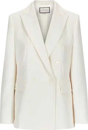 Andiata Traci W Blazer - Dames - Jassen - Wit - Maat: L Zijde