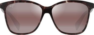 Maui Jim Liquid Sunshine 58mm PolarizedPlus2 Sunglasses in Red Tortoise at Nordstrom