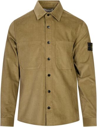 Stone Island Overshirt - Heren - Zomerjassen - Groen - XL - Jassen