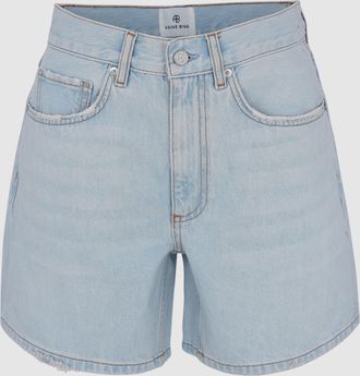 Anine Bing Short Delaney Washed Blue